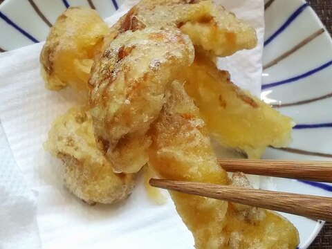 早松茸（サマツ）の天ぷら
